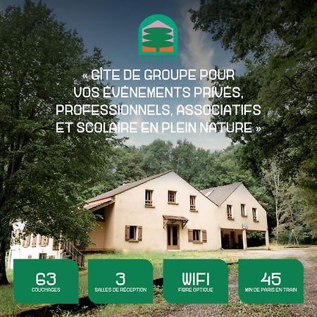 La Donaclaudre - Hebergement De Groupe En Pleine Nature, Ideal Pour Tous Vos Sejours ! 63 Couchages - 2 Grandes Salles - Salle De Jeux - Cuisine Professionnelle - Accessible Facilement - Localisation Attractive -Proche Paris & Disney Saint-Augustin  Extérieur photo